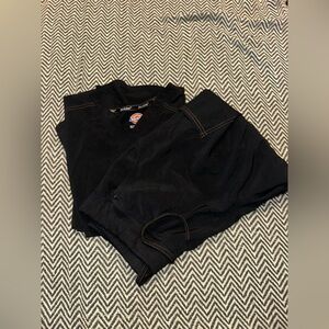 Dickies Black scrub set